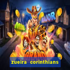 zueira corinthians contra palmeiras